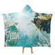 thumbnail image 1 of La Leyenda de Zelda Manta Capa con Capucha Anti-Bolitas, Manta de Lana Ártica Suave, Manta Portátil de Felpa Ligera y Lujosa, Poncho para Siesta en Casa y Oficina, 100*130cm, 1 of 6