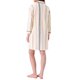 thumbnail image 3 of INSPIRE CHIC Camisón de Mujer a Rayas con Botones, Manga Larga, Vestido de Dormir Suave con Bolsillo en el Pecho y Cuello con Muesca S Azul a Rayas, 3 of 5