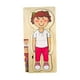thumbnail image 4 of Rompecabezas de madera del cuerpo humano juguetes partes del cuerpo rompecabezas intercambiable Montessori rompecabezas de madera juguetes para niños , muchacha Chica, 4 of 5