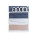 thumbnail image 1 of Cortina de baño 180x180, diseño lineal, 1 of 2