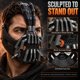 thumbnail image 4 of Máscara de Disfraz Bane para Adultos – HeroCrafts, 4 of 7