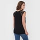 thumbnail image 2 of Polera Mujer Hombros Macramé Color Negro Corona, 2 of 5