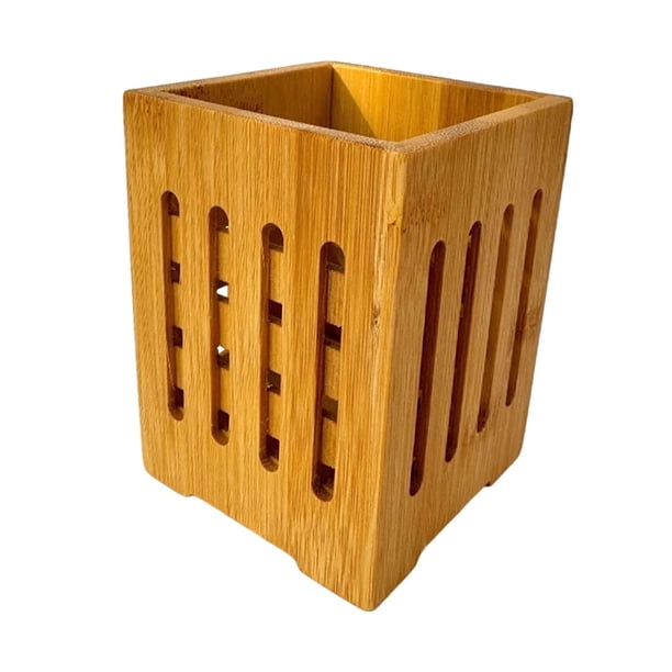 Soporte de utensilios para soportes para el soporte de palillos de bambú de palillo de palillo, alta capacidad, multipropósito, soporte de topeador de