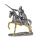 thumbnail image 1 of Estatua De Caballero, Artesanía, Figura Decorativa Para Sala De Estar, Oficina, Entrada, 1 of 5