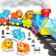 thumbnail image 1 of Set de Tren Divertido con Vapor, Música y Luces para Niños de 3 Años en Adelante, 1 of 8