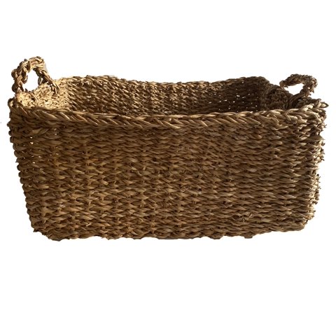 Decogreen - Cesto Rectangular Mumbai 34X25X16 Cm