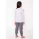 thumbnail image 2 of Pijama Largo Algodón Negro Talla 10, 2 of 4