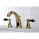 thumbnail image 5 of Grifo de baño Kingston Brass Duchess de instalación amplia en latón pulido, 5 of 8