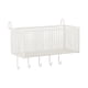 thumbnail image 2 of Cesta De Almacenamiento Colgante Para Mesita De Noche, Organizador Colgante Para Dormitorio, Barandillas De Cama De Hotel, L Con Ganchos, Color Blanco, 2 of 5