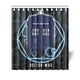 thumbnail image 1 of Cortina de ducha de Doctor Who, multicolor, larga, con ganchos, tamaño 60 x 72 pulgadas, 1 of 3