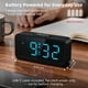 thumbnail image 3 of Srubambi Reloj despertador digital compacto a pilas, 3 of 9