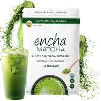Matcha En Polvo Encha, Grado Ceremonial, 60 G/60 Ml, De Uji, Japón
