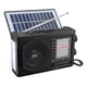 thumbnail image 1 of Radio Retro Portátil Solar Sunshine-light Negro Mlab 09460, 1 of 7