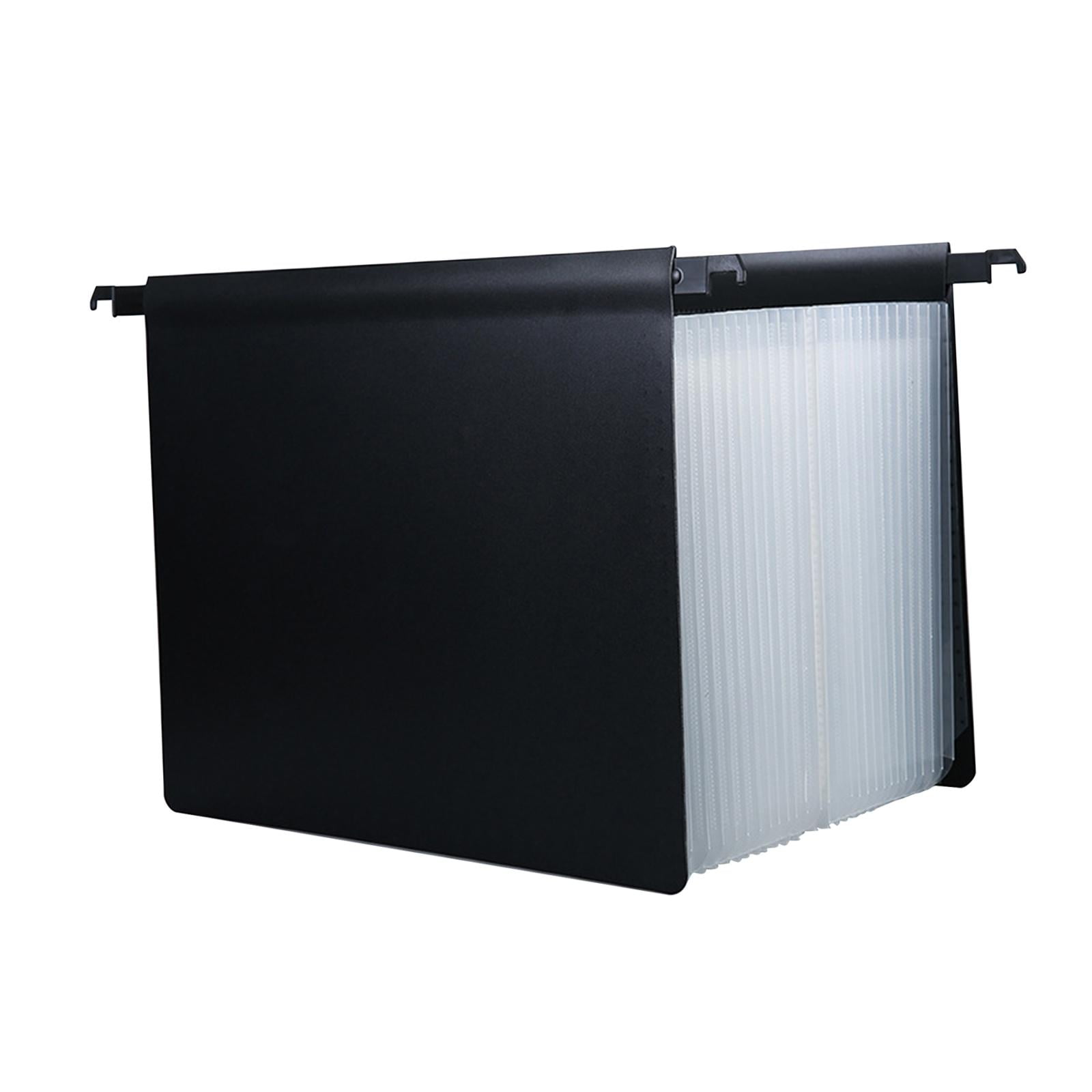 Magideal - Carpeta De Archivos Colgante Expandible Organizador De Archivos, 25 Bolsillos Con Pestañas Tamaño Carta A4, Carpeta De Para Archivador, Pap , Claro