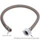 thumbnail image 3 of Conector de agua para inodoro EZ-FLUID de 23 cm en acero inoxidable, 3 of 4