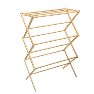 Sohogar - Tendedero Plegable Bambú 105 Cm