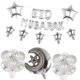 thumbnail image 4 of Globos Eid Decoración De Ramadán Decoración De Fiesta Eid Decoración Para El Hogar Foto Prop Plata, 4 of 5
