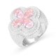thumbnail image 1 of Anillo de Moissanita Brillante para Mujer Anillo de Compromiso de Diamante Creado en Laboratorio de Plata Esterlina S925 Aniversario Promesa Moda Lujo Adecuado para Uso Diario Boda Cumpleaños, 1 of 6