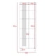 thumbnail image 4 of Kit Cocina Alacena + Mueble Microondas + Barra Auxiliar De Cocina, 4 of 11