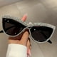 thumbnail image 4 of Sparkling Rhinestone Cat Eye Sunglasses for Women and Men - UV400 Protection and Fashionable Club Party Favors, 4 of 4