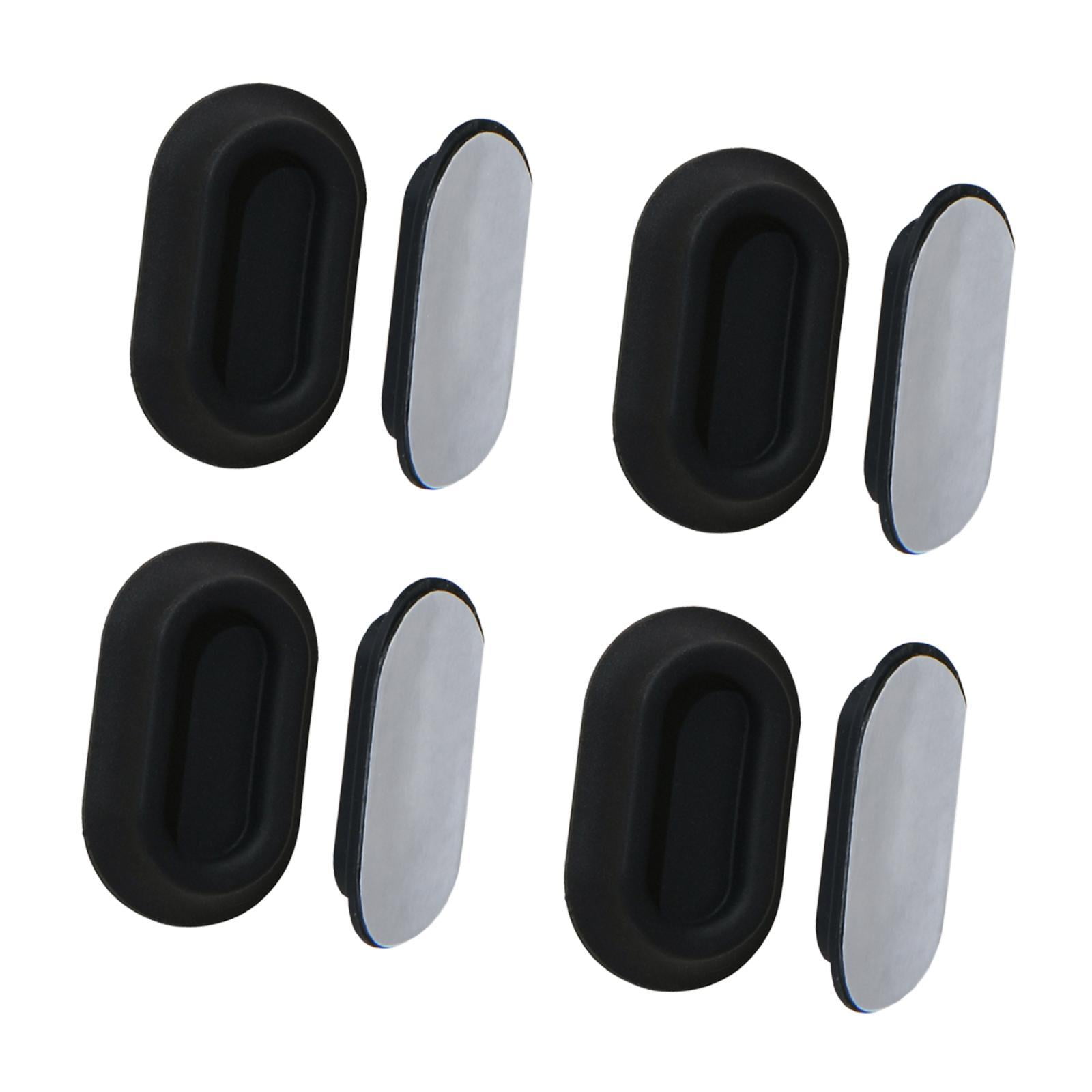 Magideal - Soporte De Pared Para Control Remoto De Televisión, 4 Habitaciones, Fácil De Instalar, Soporte Para Control Remoto De Tv Autoadhesivo Robusto Para La Negro