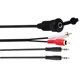 thumbnail image 2 of Cable ZdyCGtime AUX de 3,5 mm, soporte de panel auxiliar, 1 m, para coche, barco y moto, 2 of 8