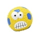 thumbnail image 3 of Perro Juguete Para Masticar Goma Resistente A Las Mordeduras Pelota Chirriante Juguete Para Morder Ejercicio Para La Dentición Fútbol Amarillo, 3 of 5