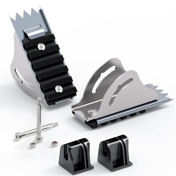 Kit De Repuesto De Zapatas Para Patas De Escalera De Aluminio