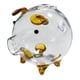 thumbnail image 3 of Hucha Hucha Caja de Dinero Figura de Cerdo Animal Lindo Regalo de Cumpleaños Recipiente de Almacenamiento Caja de Dinero Transparente para Niñas Niños, 3 of 5