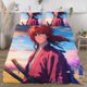 thumbnail image 3 of Rurouni Kenshin Soft 3D Printed Duvet Cover Bedding Set with Comforter Cover 3 Piece Set, 3 of 5