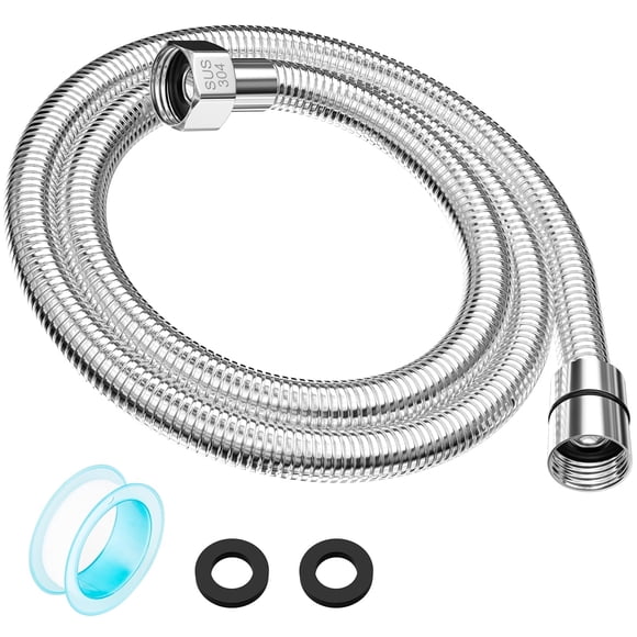 Manguera Para Regadera De 59 Pulgadas Extra Larga De Acero Inoxidable 304