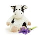 thumbnail image 1 of Peluche Warmies, vaca blanca y negra, apta para microondas y pesa, 1 of 3