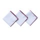 thumbnail image 2 of Pañuelo de bolsillo CoCoUSM 23 cm 3 unidades algodón blanco, 2 of 6