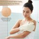 thumbnail image 2 of Guantes masaje seda natural exfoliante corporal ayurvédico spa hogar Garshana, 2 of 7
