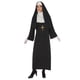 thumbnail image 1 of Disfraz de monja de rubíes para adultos y mujer, tamaño mediano, negro y blanco, 1 of 1