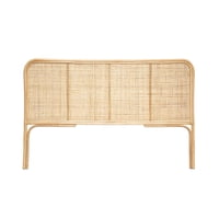 Respaldo De Cama Ratán Ronnie 2 Plazas 160X100 Cm Atmosphera