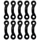 thumbnail image 3 of 10 Piezas Kayak Ojal Tie Down Loop Eye Kit Bungee Kit Deck Rigging Plastic, 3 of 4