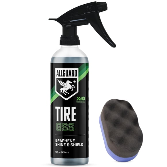 Spray abrillantador para llantas AllGuard GSS Graphene Satin Black 473 ml