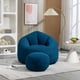 thumbnail image 1 of Bedding Bean Bag Sofa Chair High Pressure Foam Bean Bag Chair Adult Material with Padded Foam Padding Compressed Bean Bag With Footrest, 1 of 3