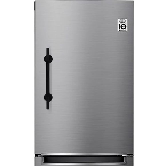 Tirador magnético para puerta de refrigerador Spidfee con tapa, paquete de 1 paquete, negro