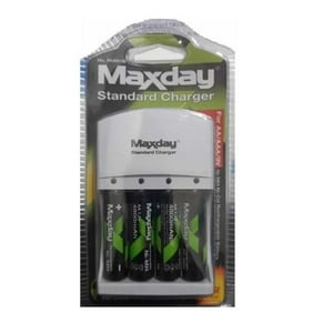 Tomasstore - Cargador De Baterias Aa Aaa 9V + 4 Batera Recargable Aa Pila