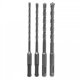 thumbnail image 3 of BROCAS-ROTOM SET 4 PIEZAS BROCAS SDS PLUS PARA CONCRETO 5-6-8-10mm x 100mm TIPO ROTOMARTILLO, 3 of 3