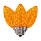 thumbnail image 3 of Bombilla LED Vickerman C9-E17 con base SMD facetada naranja centelleante, 3 of 4