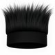 thumbnail image 1 of Peluca de Diadema CHAKAKA Negra con Pelo Peludo - Disfraz de Fiesta, 1 of 7