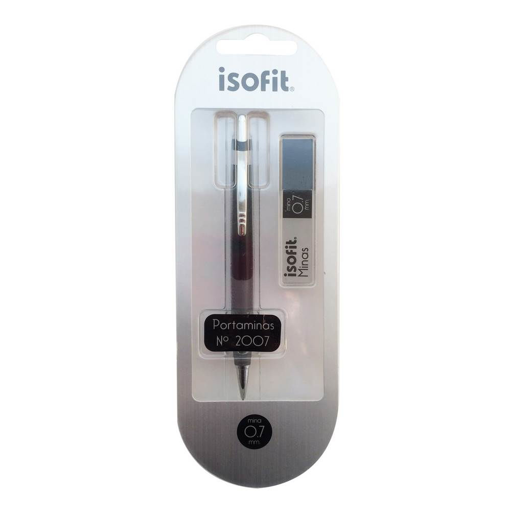 Portaminas N° 2007 + Minas 0.7 Mm Isofit