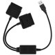 thumbnail image 1 of Adaptador OSTENT Dual USB para mandos con cable de Sony PlayStation, 1 of 6