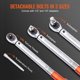 thumbnail image 5 of Llave dinamométrica VEVOR Drive Click 14-110N.m de 3/8 pulgadas con adaptadores, 5 of 9