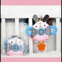 Genérico - Sonajero Bebé Suave Animal Dentición Bola Rodillo Rondon