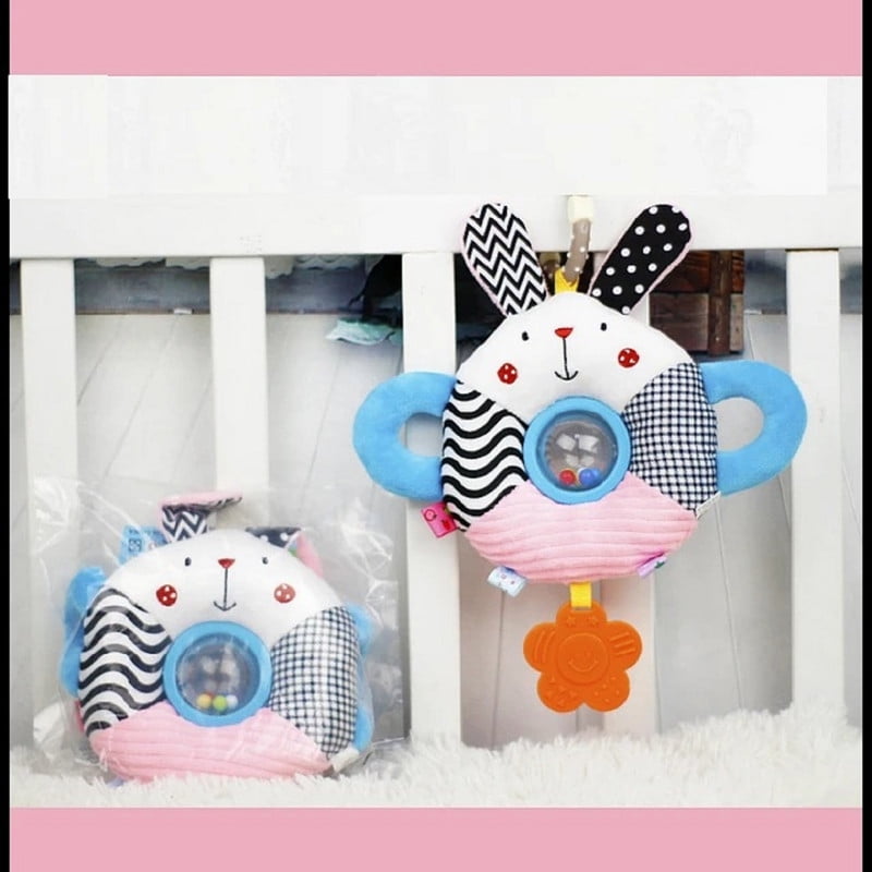 Genérico - Sonajero Bebé Suave Animal Dentición Bola Rodillo Rondon