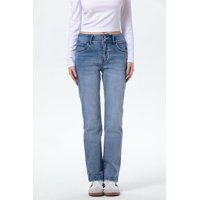 Fashionspark - Jeans Mujer Flo Calce Recto Azul